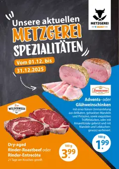Vorschau von dem Prospekt des Geschäftes V-Markt, gültig ab dem 01.12.2025