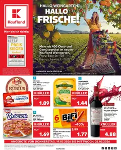 Vorschau von dem Prospekt des Geschäftes Kaufland, gültig ab dem 19.03.2026