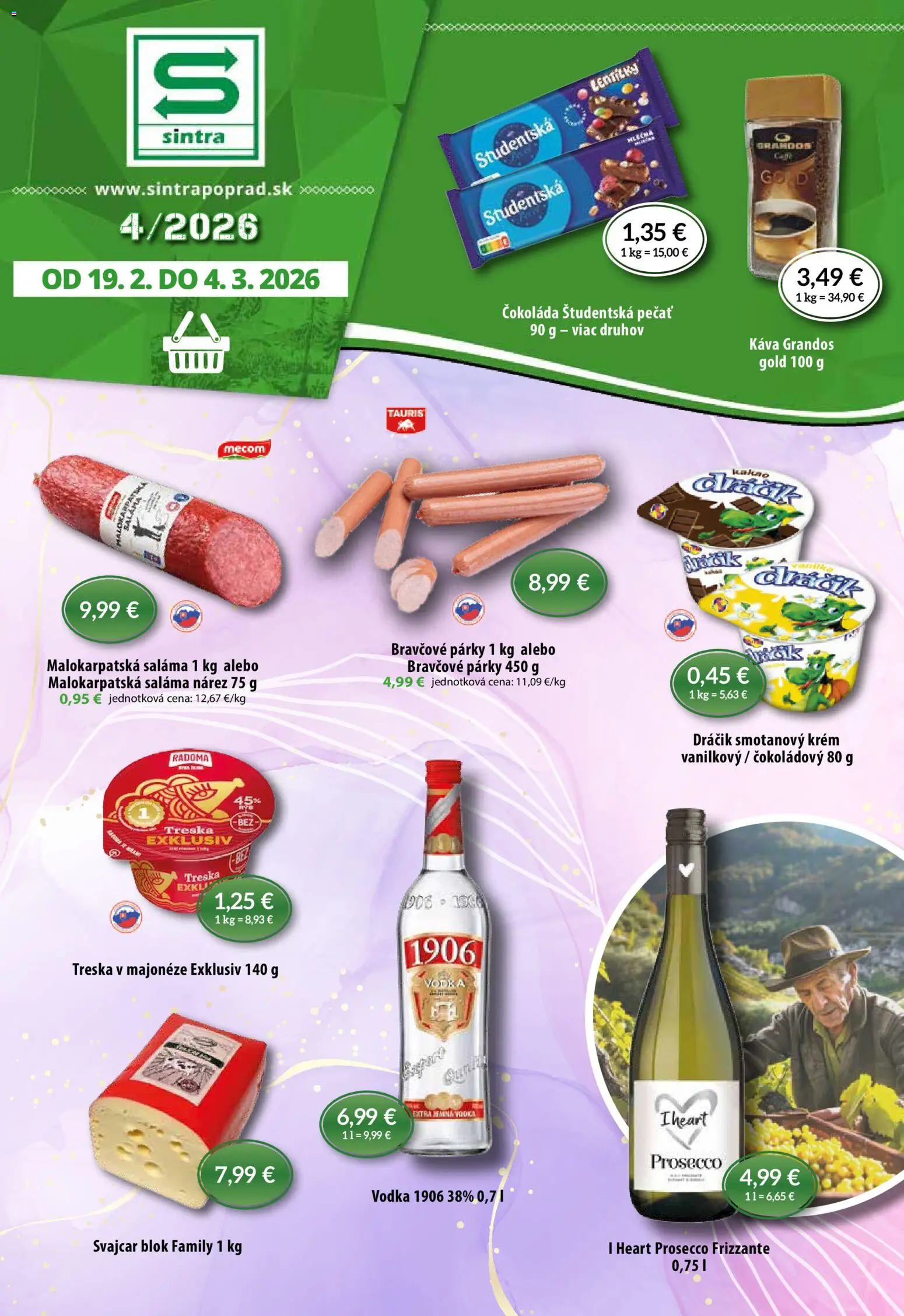 Náhľad Sintra letáku platného od 19.02.2026