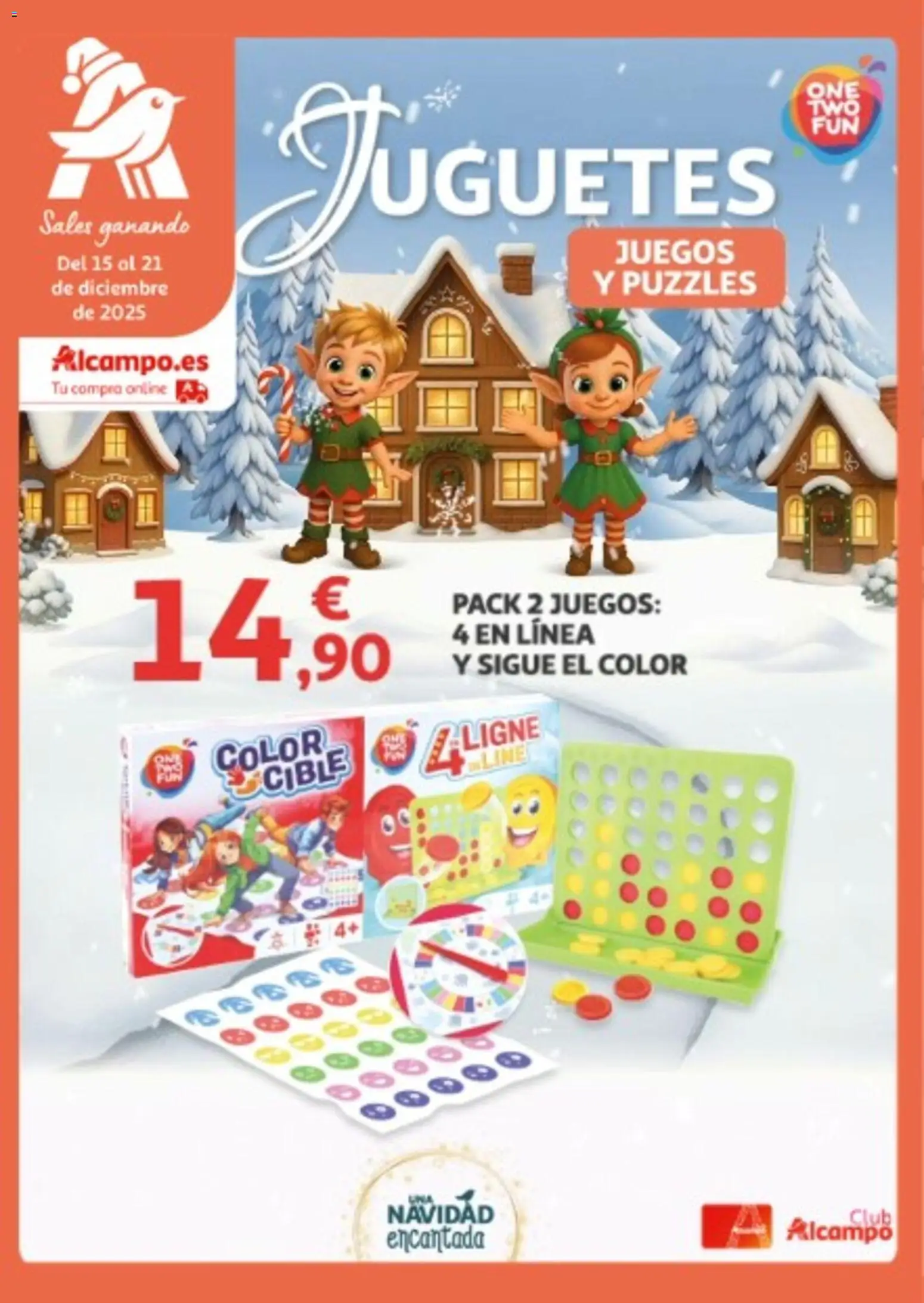 Vista previa del folleto de la tienda Alcampo válido desde el 15/12/2025 