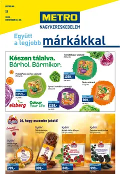 Metro - Akciós újság Metro megtekintése, amely érvényes 2025.11.15.-től