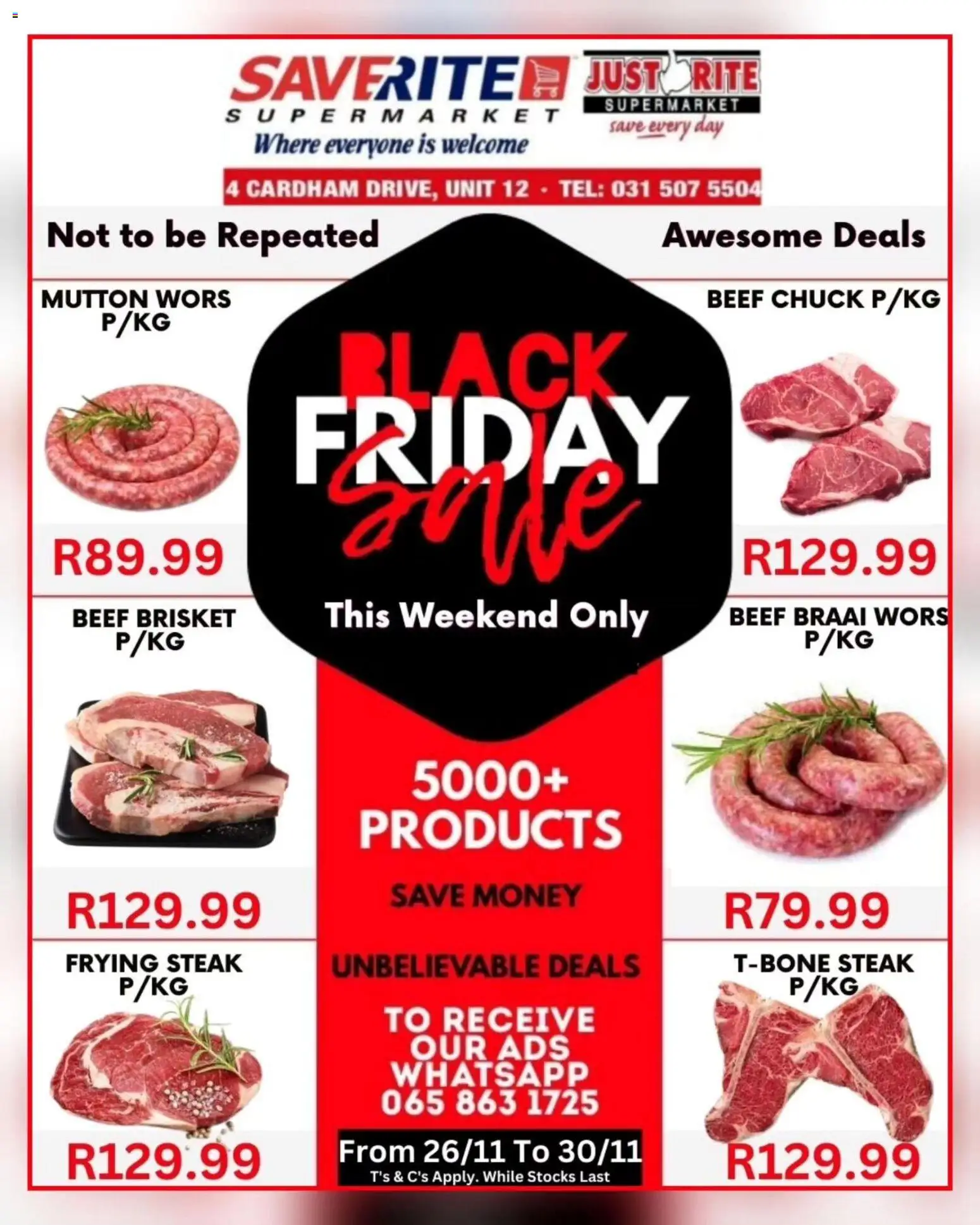 Preview of Saverite flyer valid from 26/11/2025