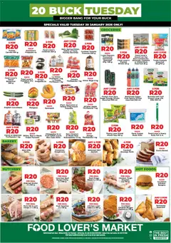 Preview of Food Lover's Market flyer valid from 20/01/2026