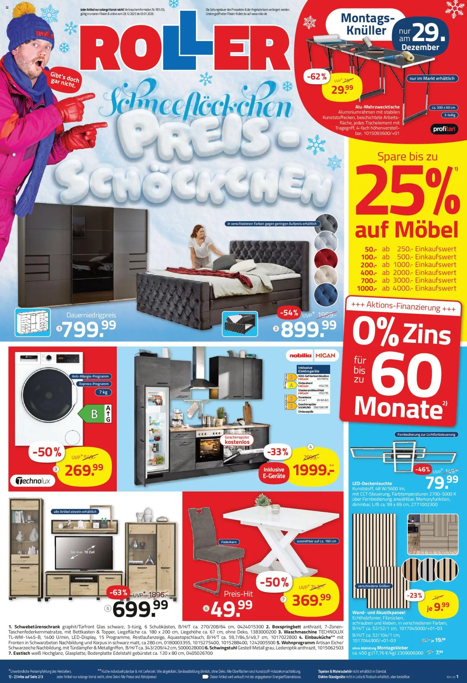 Vorschau von dem Prospekt des Geschäftes Roller, gültig ab dem 28.12.2025