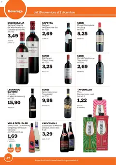 Anteprima dell'opuscolo Attuale volantino dal negozio Sogegross valido da 19/11/2025 | Pagina: 24
