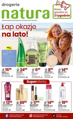 Pogląd gazetki "Gazetka" ze sklepu Drogerie Natura ważnej od 22.08.2025