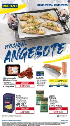 Vorschau von dem Prospekt des Geschäftes Metro, gültig ab dem 08.09.2025