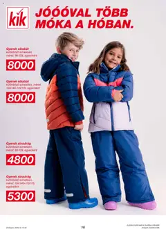 Kik - Akciós újság Kik megtekintése, amely érvényes 2025.10.13.-től | Oldal: 16