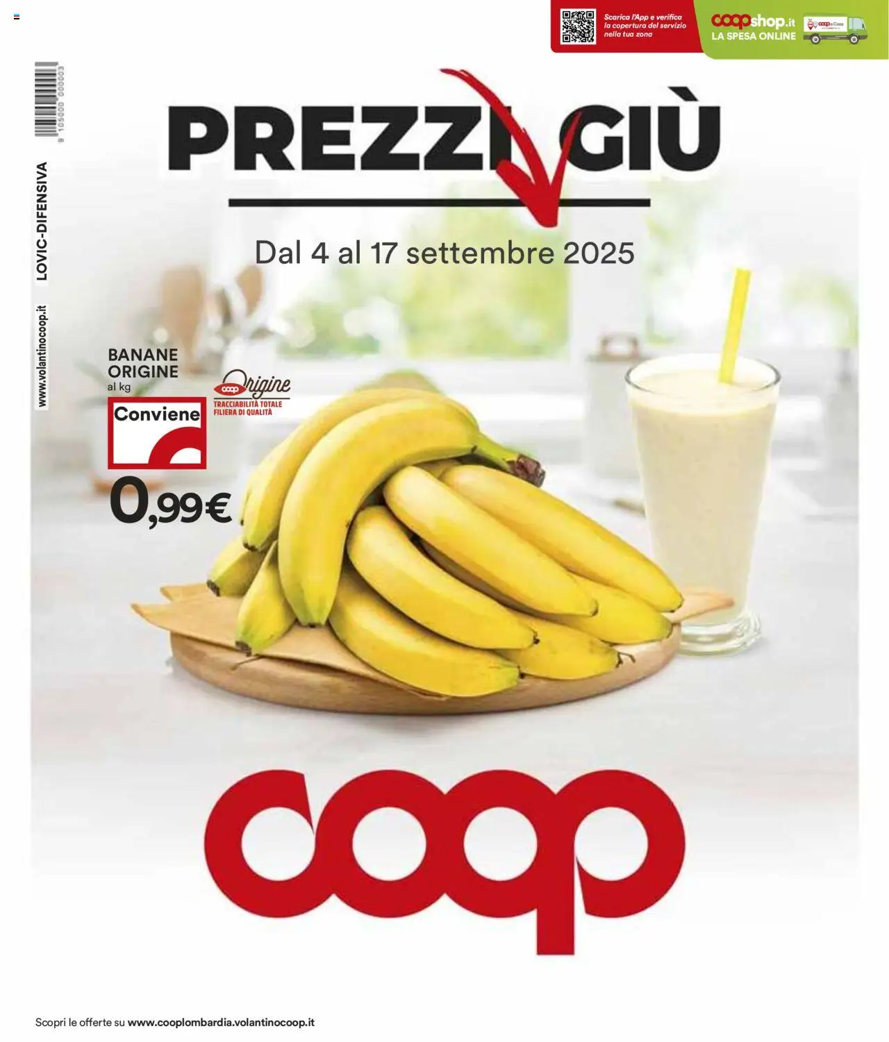 Volantino COOP valido da 04/09/2025 numero di pagina 1