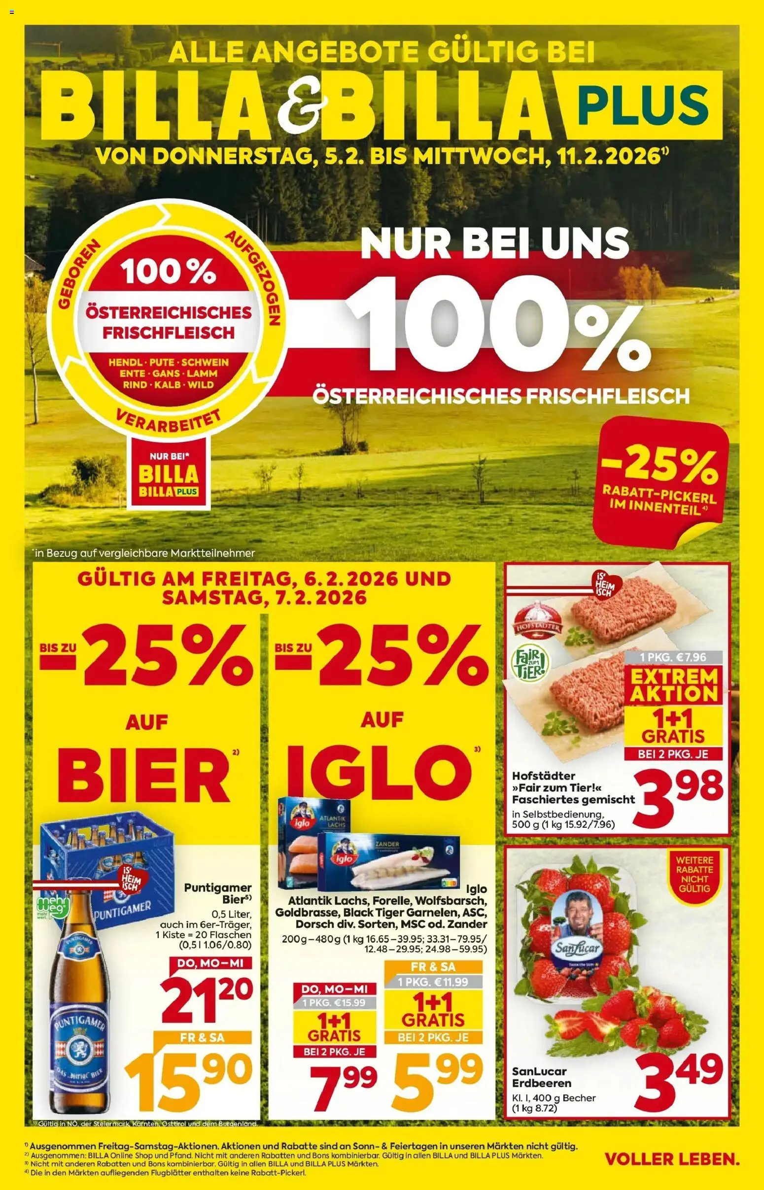 Vorschau der Angebote: Billa BILLA: Flugblatt gültig bei BILLA & BILLA PLUS gültig ab 04.02.2026