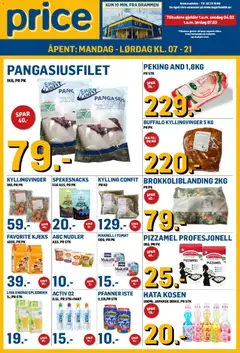 Forhåndsvis Price Lagerbutikk kundeavis fra butikk Price Lagerbutikk gyldig fra 04/03/2026