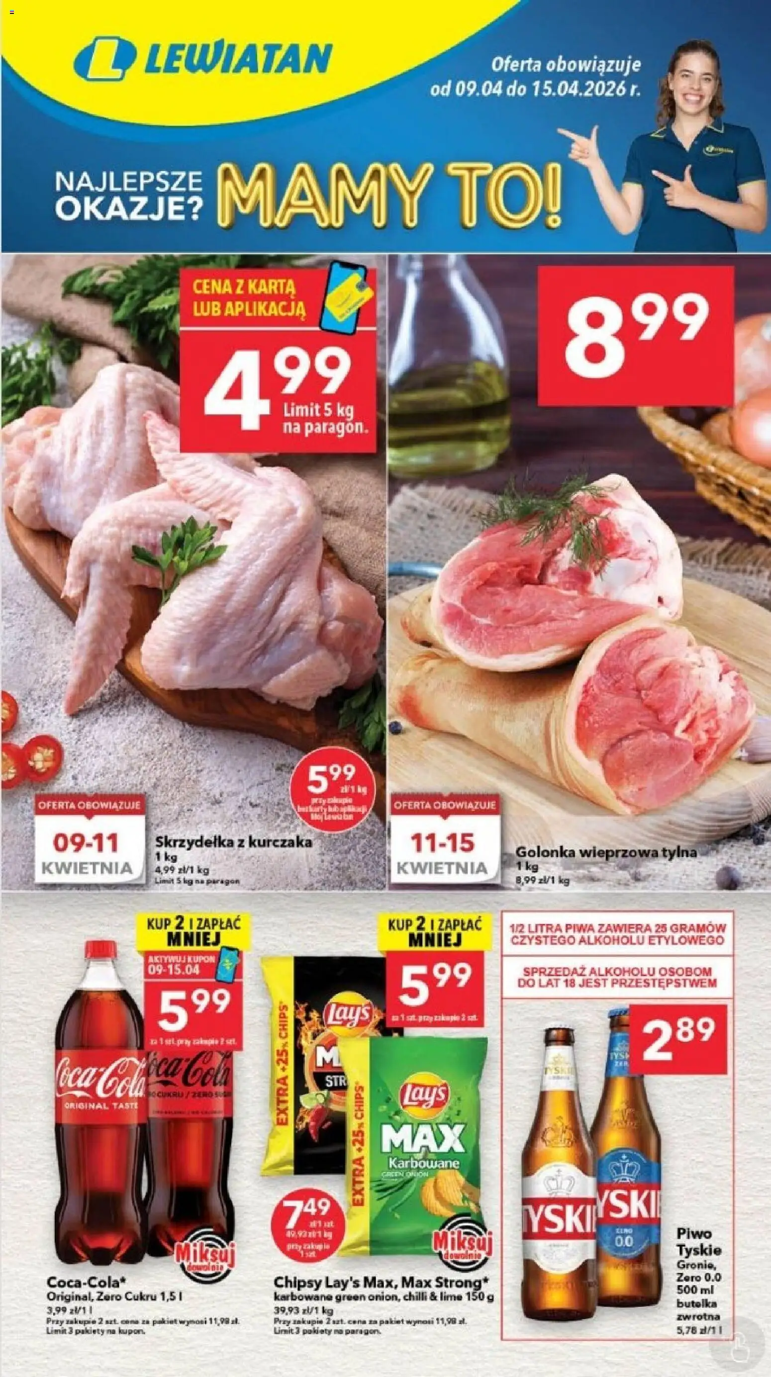 Pogląd gazetki "Lewiatan gazetka - Gdańsk" ze sklepu Lewiatan ważnej od 09.04.2026