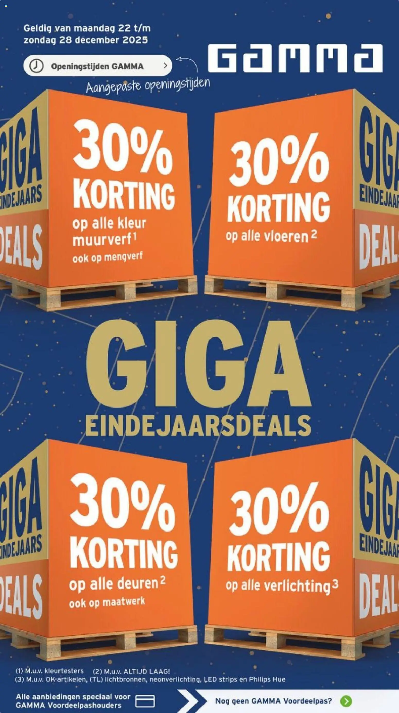 Voorbeeld van Folder van winkel GAMMA geldig vanaf 22-12-2025