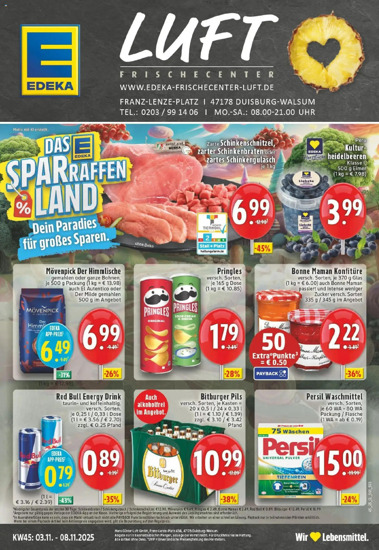 Vorschau von dem Prospekt des Geschäftes Edeka, gültig ab dem 02.11.2025