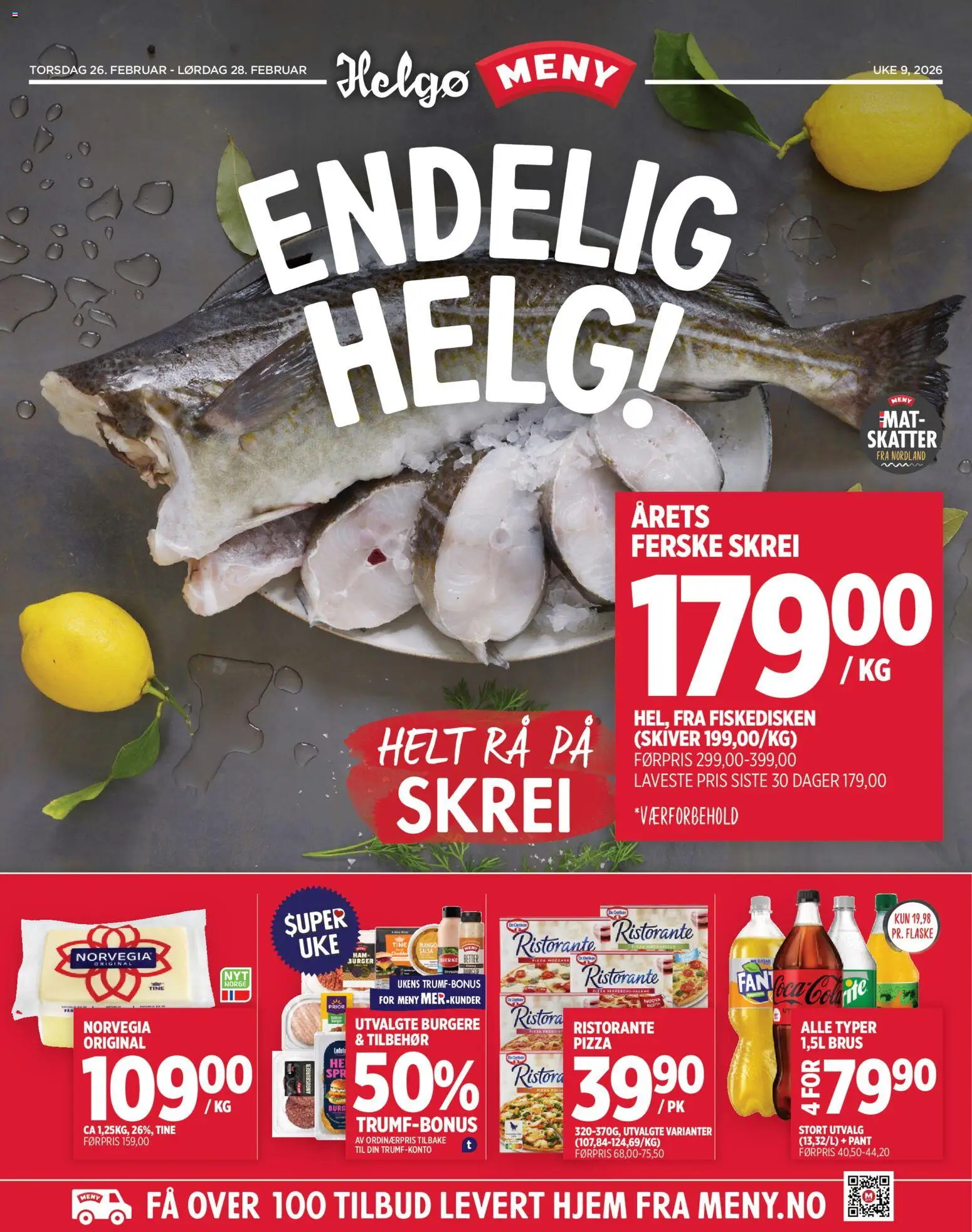 Forhåndsvis Endelig Helg - Helgø fra butikk Meny gyldig fra 26/02/2026