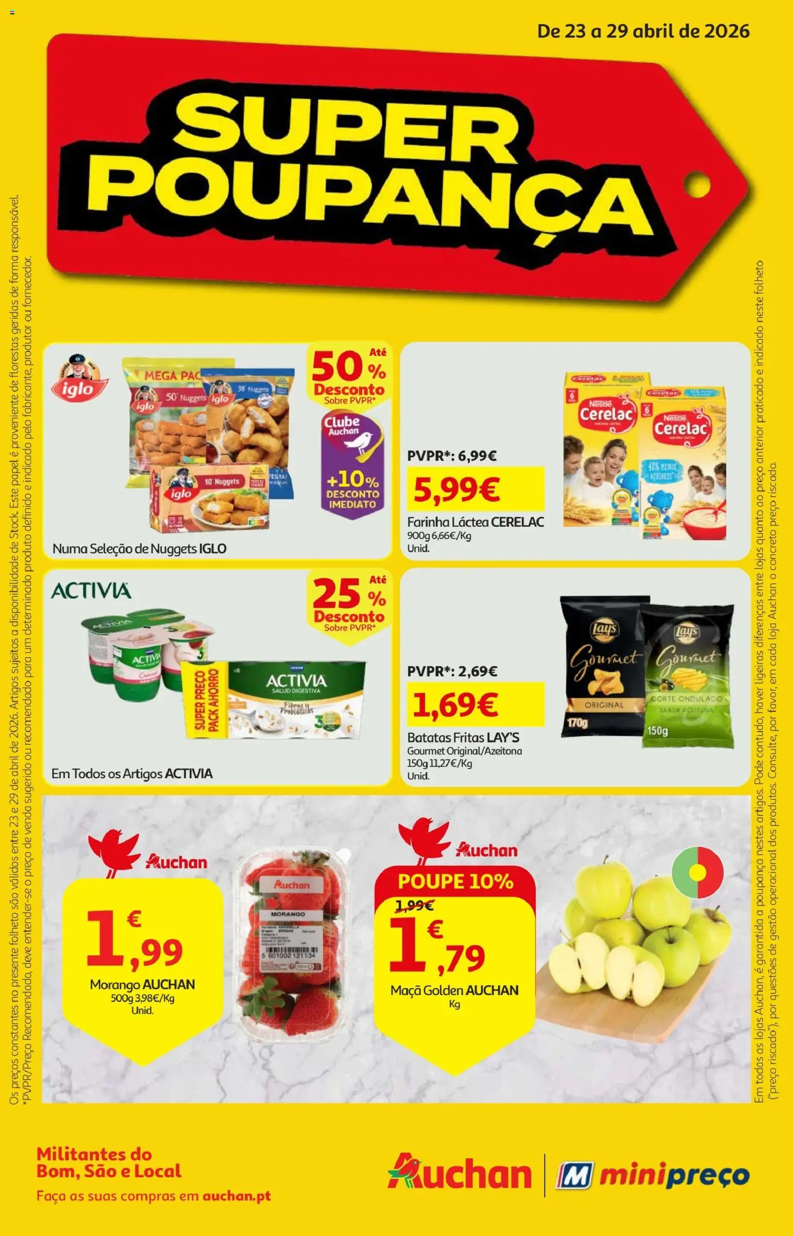 Pré-visualização do folheto da loja Minipreço válida a partir de 23/04/2026
