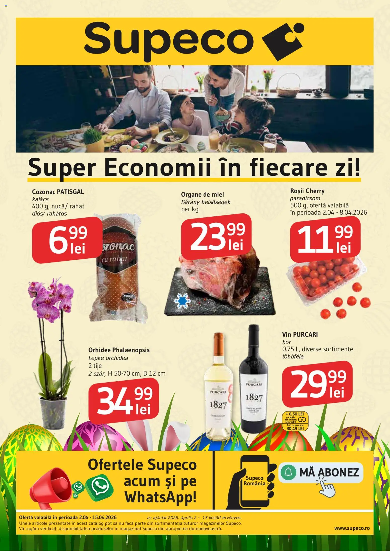Previzualizarea de cataloage: Supeco Supeco Catalog Bilingv valabil de la 02.04.2026