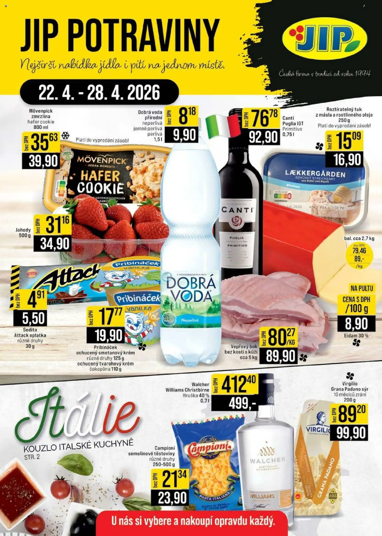 Náhled nabídky: Jip Jip leták - Cash & Carry platný od 22.04.2026