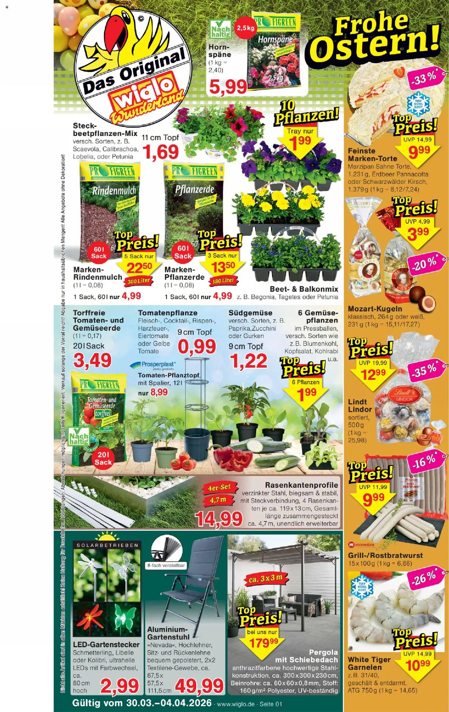 Vorschau von dem Prospekt des Geschäftes Wiglo Wunderland, gültig ab dem 30.03.2026