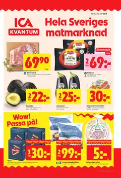 Förhandsgranska reklamblad Täby från butik ICA Kvantum gäller från 16/03/2026