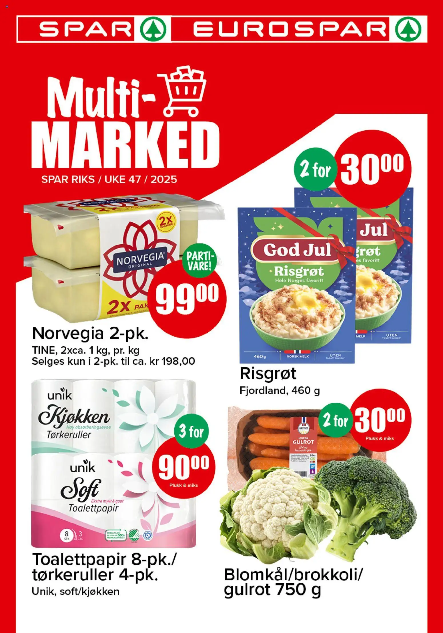 Forhåndsvis Kundeavis fra butikk Spar gyldig fra 17/11/2025