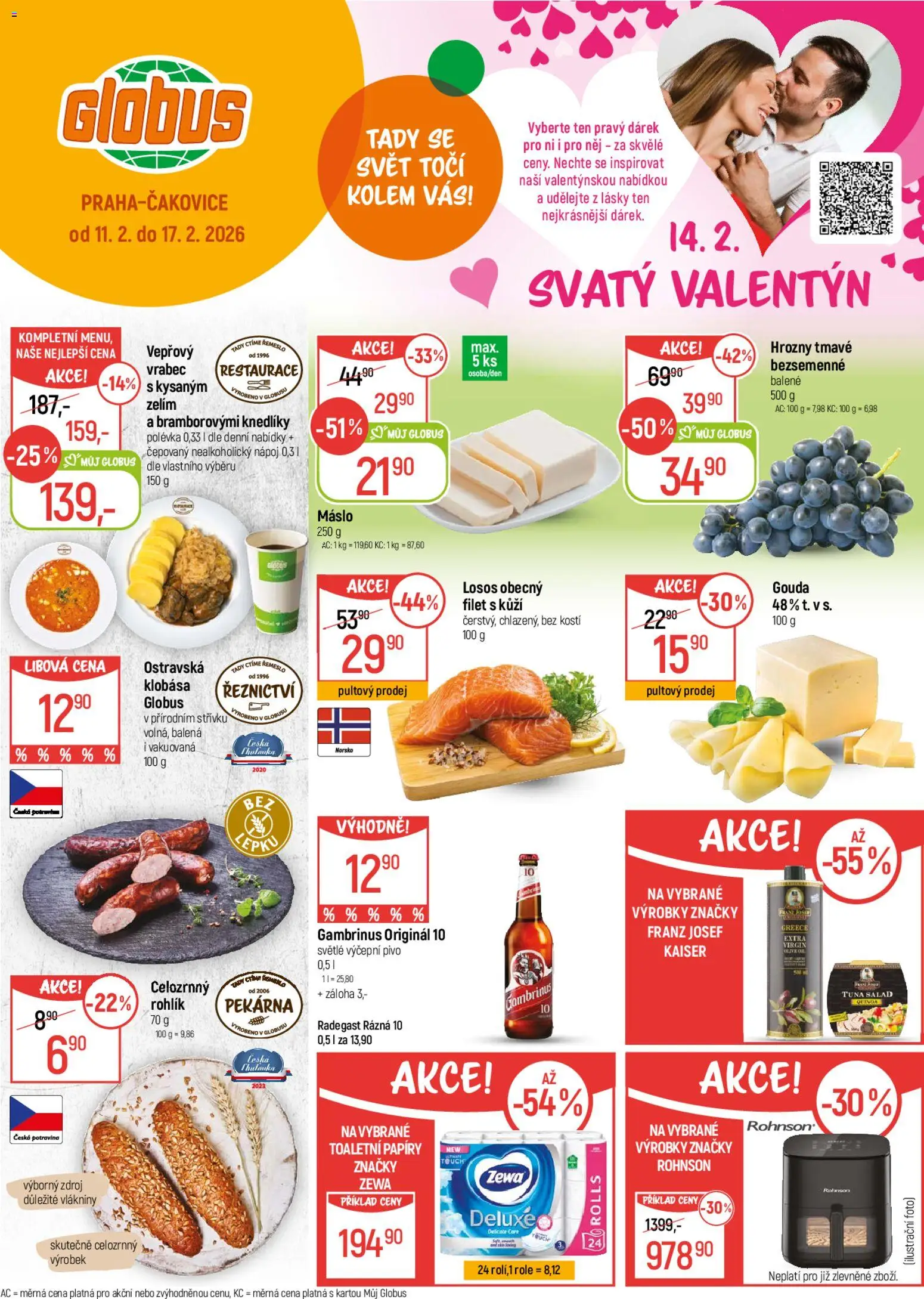 Náhled nabídky: Globus Leták platný od 11.02.2026