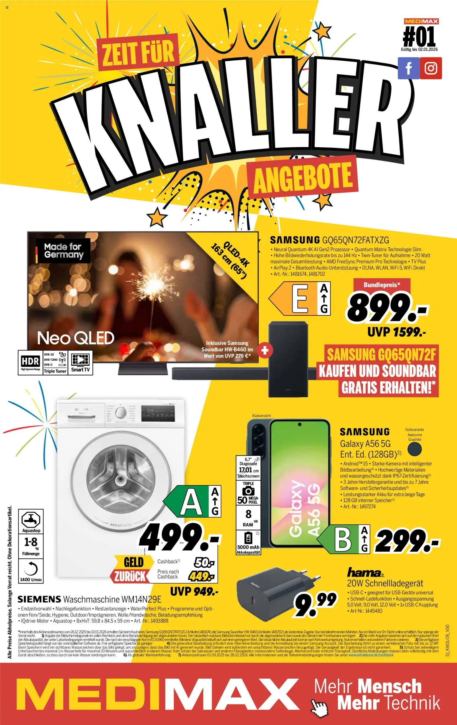 Vorschau von dem Prospekt des Geschäftes Medimax, gültig ab dem 27.12.2025