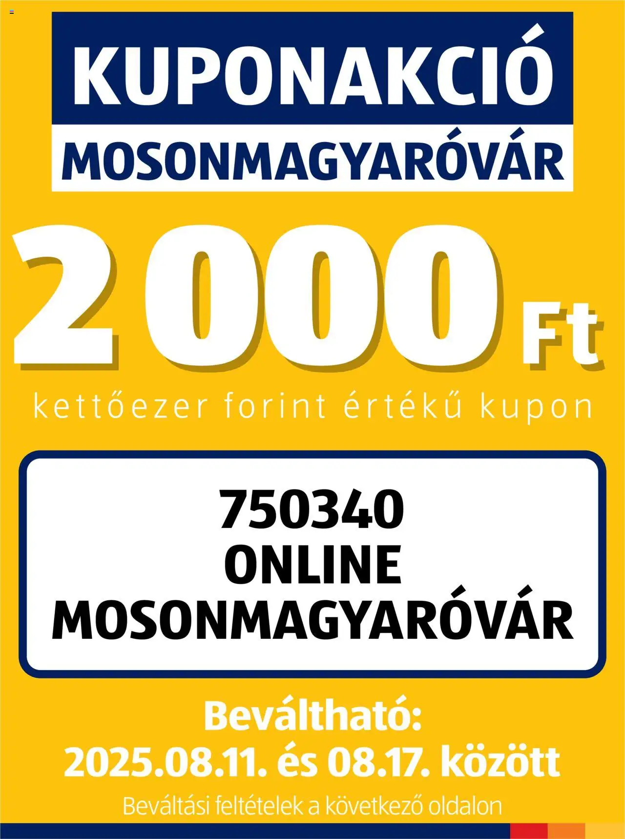 Aldi aktuális szórólap, érvényes 2025.08.11.-től - 1 oldal