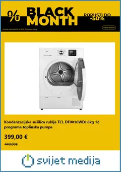 Pregled letka Black Friday trgovine Svijet medija vrijedi od 03.11.2025 | Stranica: 4