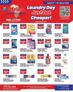 Preview of Africa Cash & Carry flyer valid from 13/03/2026