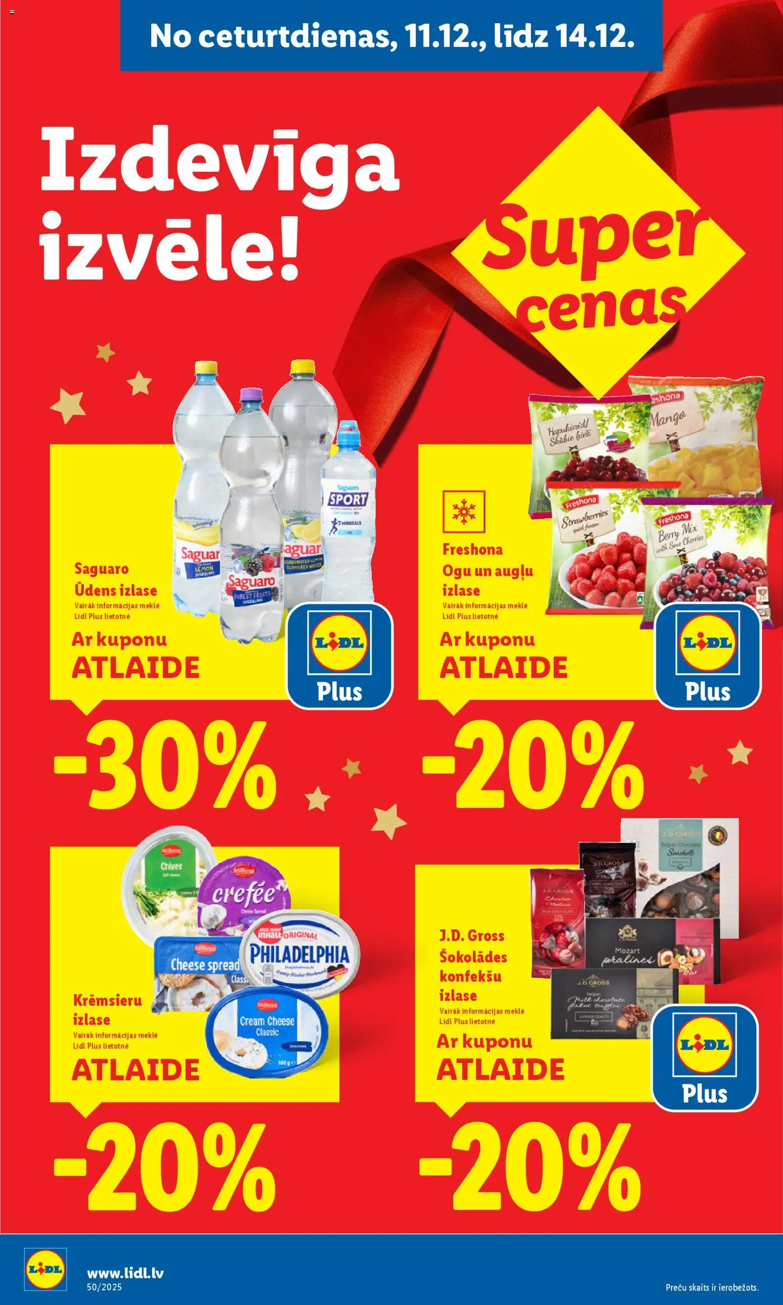 Skatīt Lidl akciju bukletu, derīgs no 2025.12.08