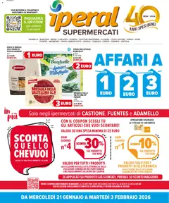 Anteprima dell'opuscolo Attuale volantino dal negozio Iperal valido da 21/01/2026