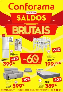 Pré-visualização do folheto da loja Conforama válida a partir de 26/12/2025