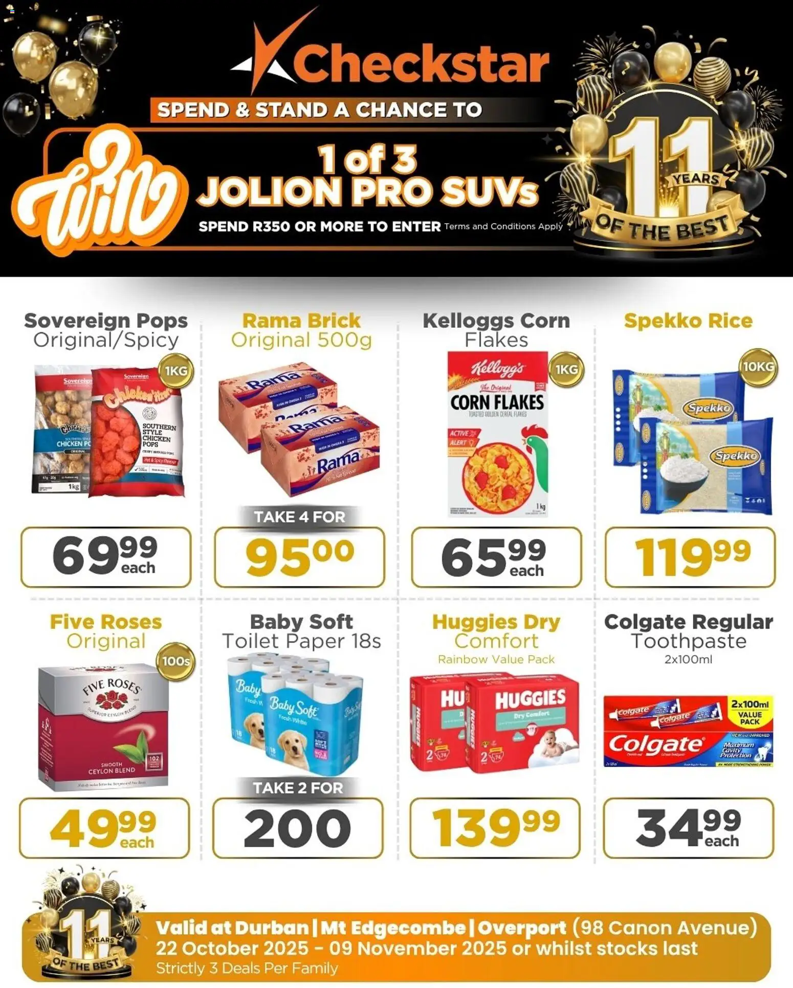 Check Star Specials from 22/10 - 09/11/2025 > Promotions