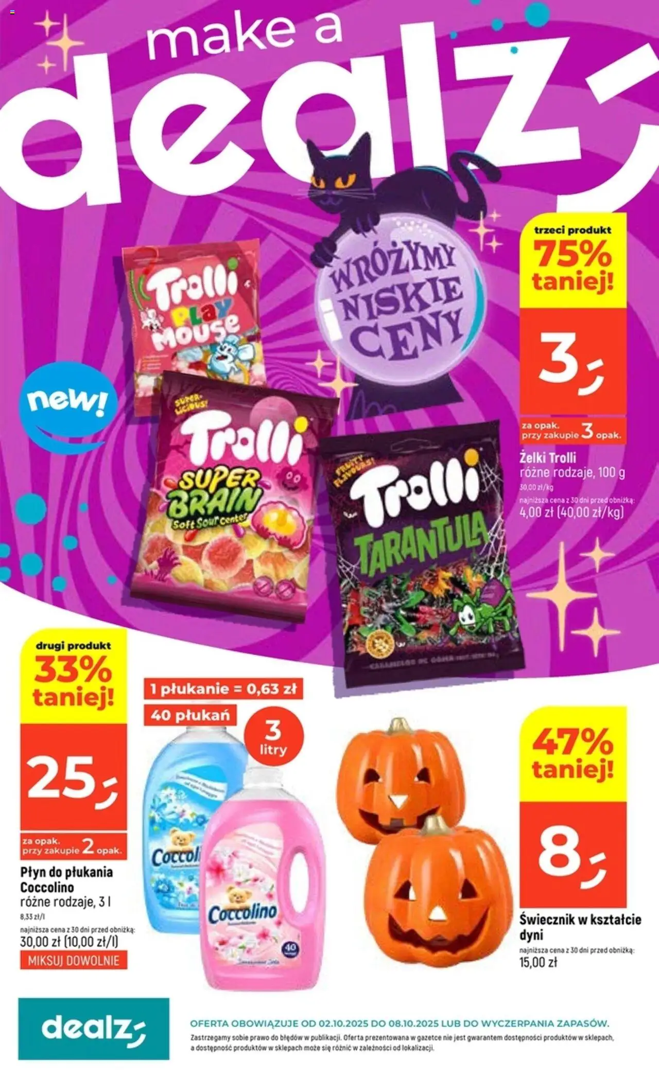 Dealz Gazetka od 02.10.2025 - Nowa Gazetka - Numer strony 1