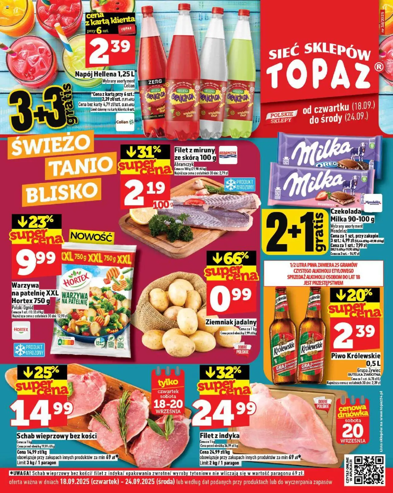 Topaz Gazetka MAZ od 18.09.2025 - Nowa Gazetka - Numer strony 1