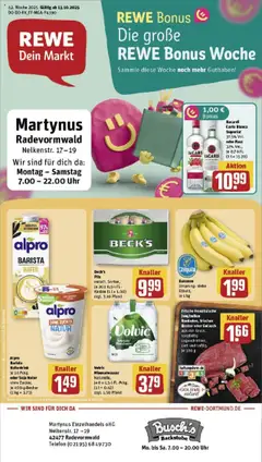 Vorschau von dem Prospekt des Geschäftes Rewe, gültig ab dem 13.10.2025