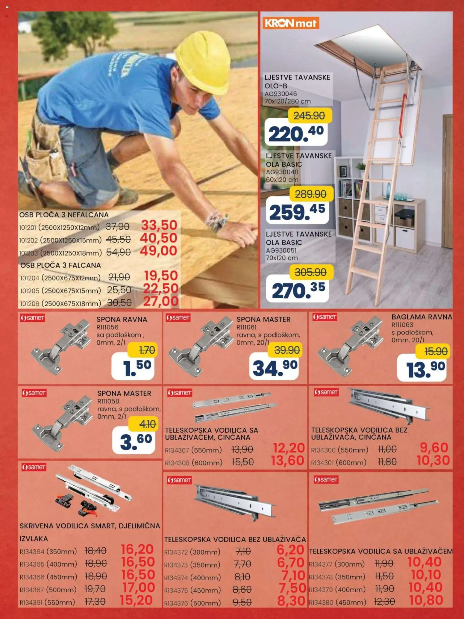 Pregled letka Katalog trgovine FIS vrijedi od 2025.12.23