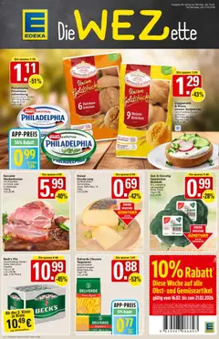 Vorschau von dem Prospekt des Geschäftes WEZ, gültig ab dem 16.02.2026