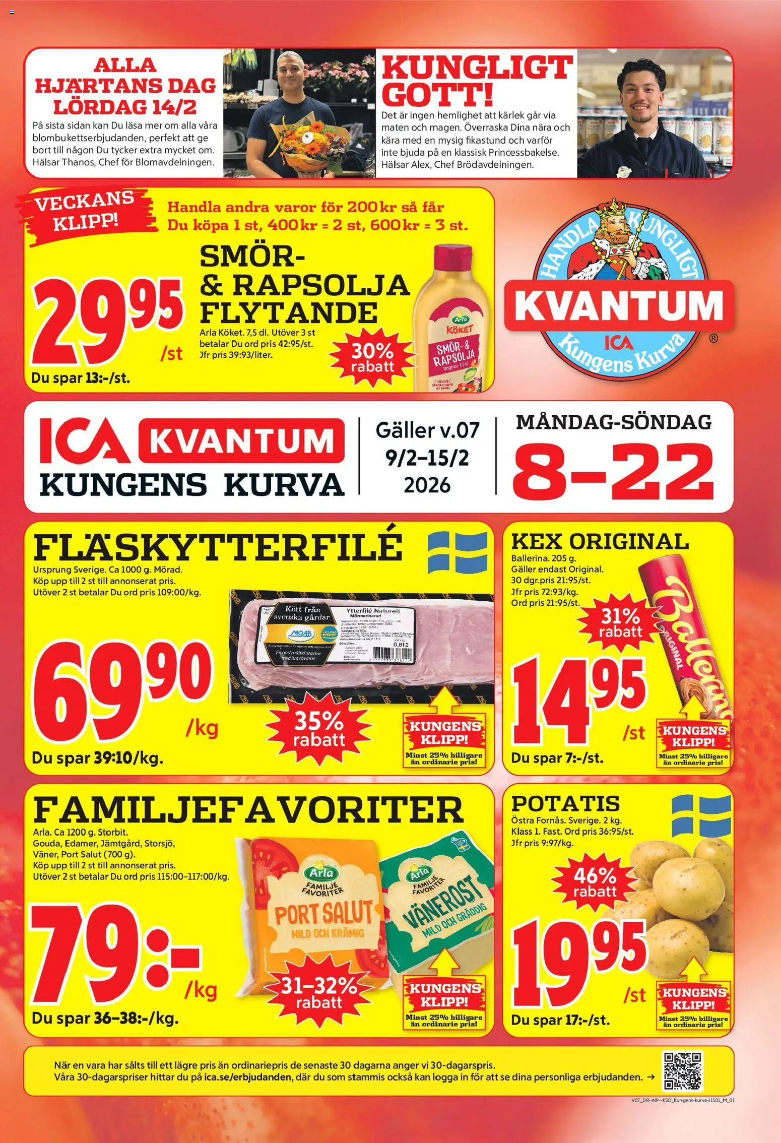 Förhandsgranska reklamblad Kungens Kurva från butik ICA Kvantum gäller från 09/02/2026