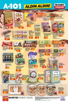 A101 A101 - Katalog Aldın Aldın 19.03.2026 - Broşürünün önizlemesi