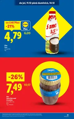 Previzualizarea de cataloage: Lidl Catalog nou valabil de la 08.12.2025 | Pagina: 59