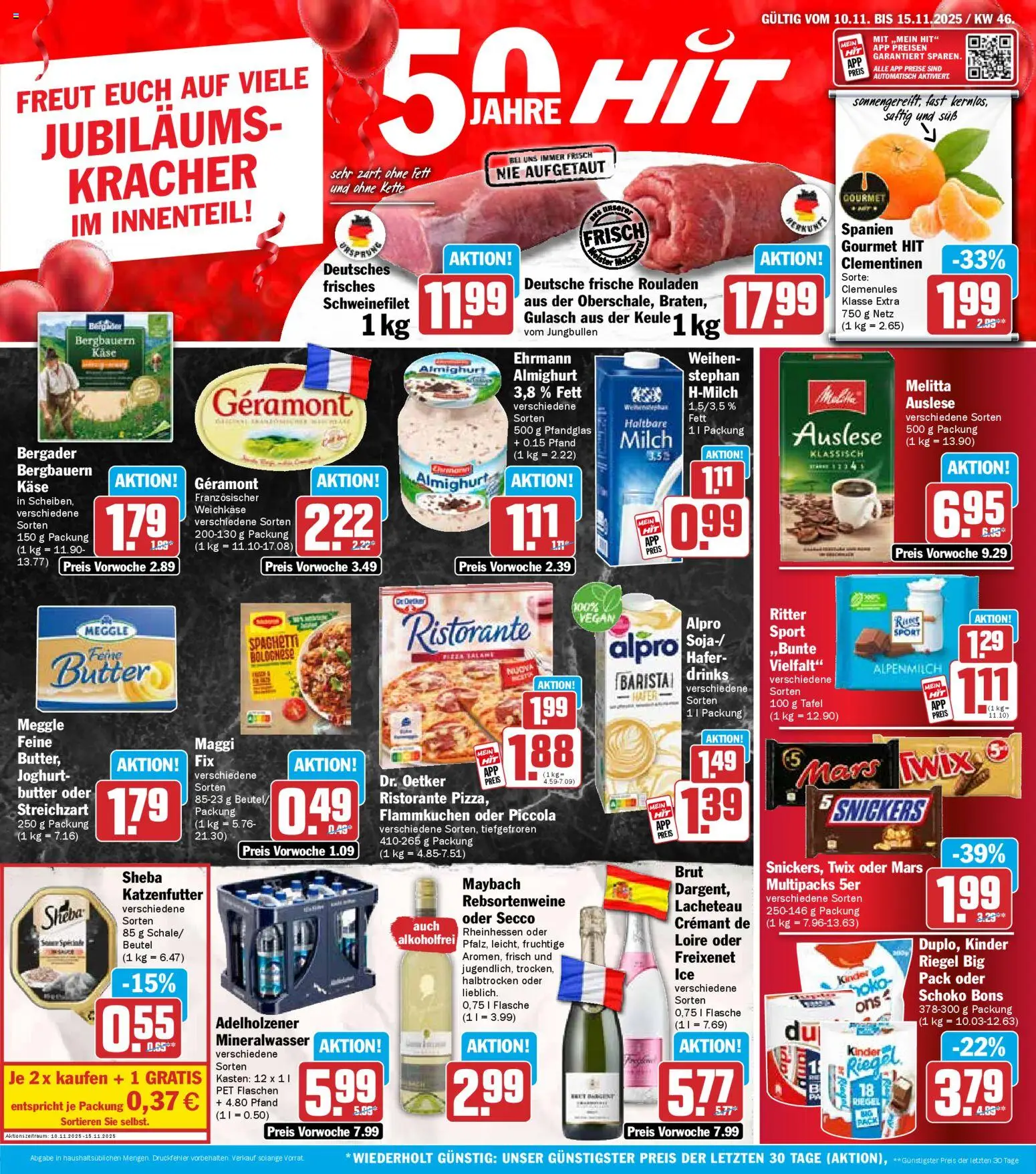 Vorschau von dem Prospekt des Geschäftes HIT, gültig ab dem 10.11.2025