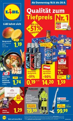 Vorschau der Angebote: Lidl Lidl: Flugblatt in deiner Nähe gültig ab 17.09.2025