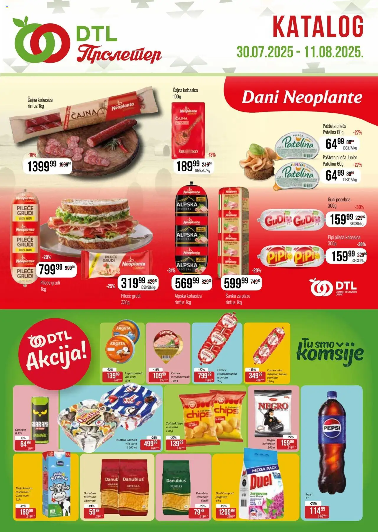 Metalac Proleter katalog važi od 30.07.2025 - stranica 1