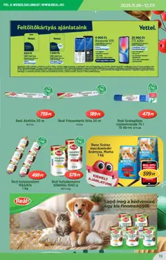 Reál - Akciós újság Reál megtekintése, amely érvényes 2025.11.26.-től | Oldal: 19