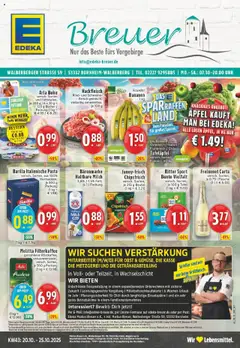 Vorschau von dem Prospekt des Geschäftes Edeka, gültig ab dem 19.10.2025