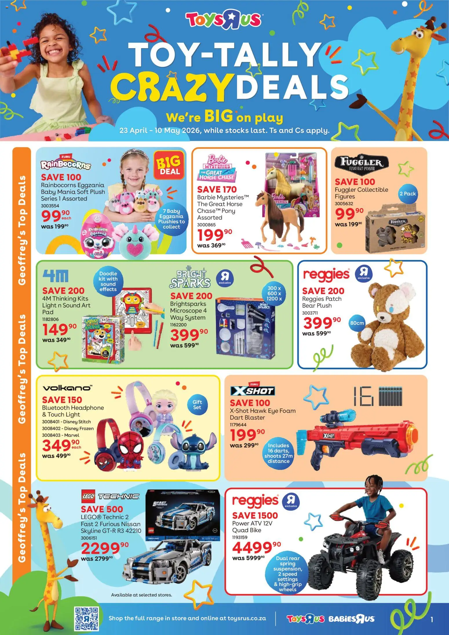 Preview of Toys R Us flyer valid from 23/04/2026
