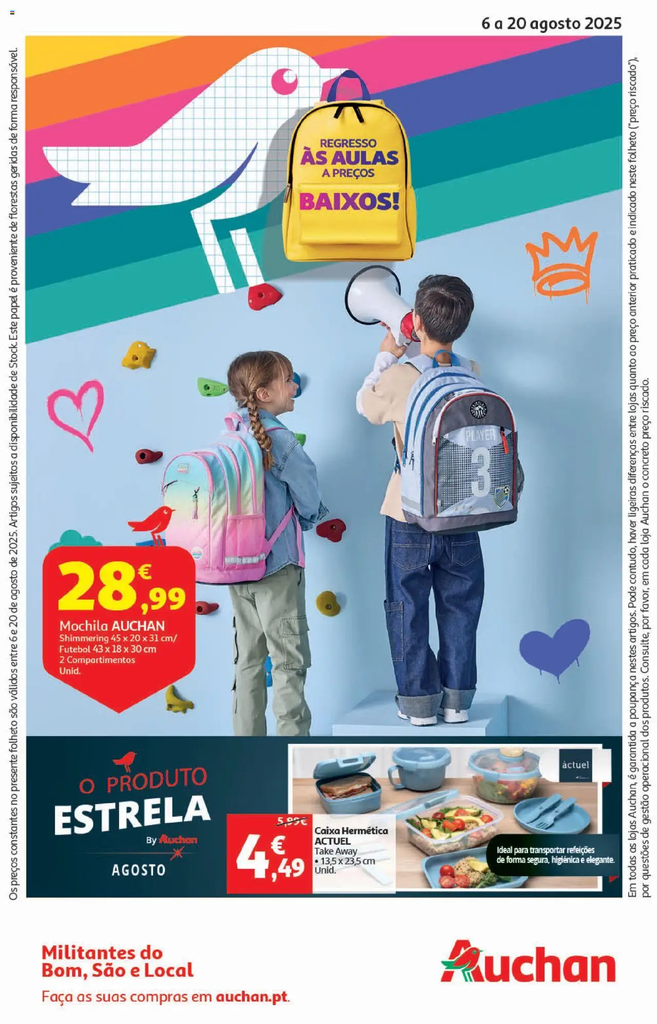 Auchan Folheto de 06/08/2025 - catálogo esta semana - página 1