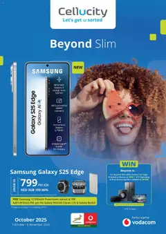 Preview of Cellucity flyer valid from 07/10/2025